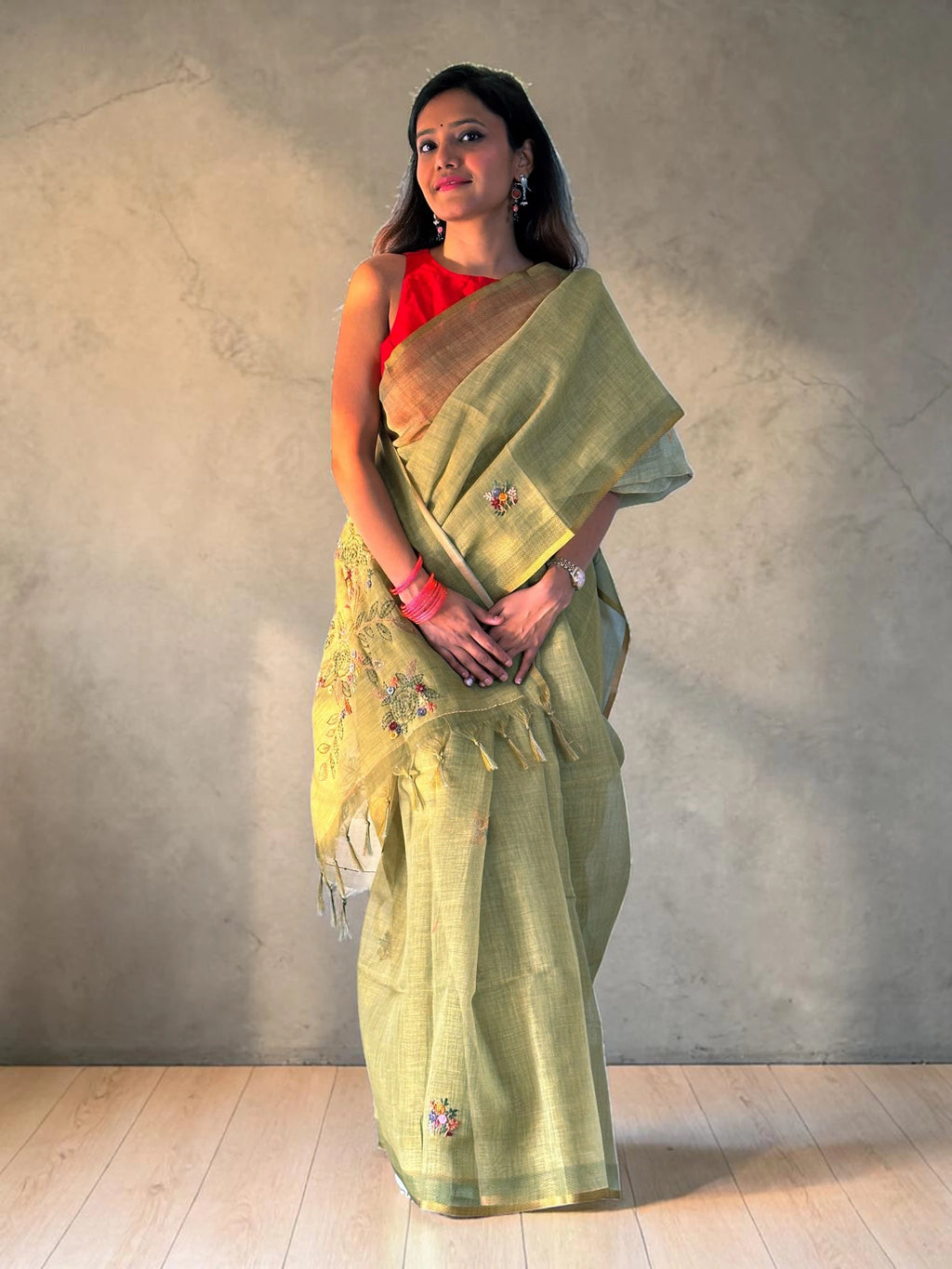 Meadow Bloom Saree