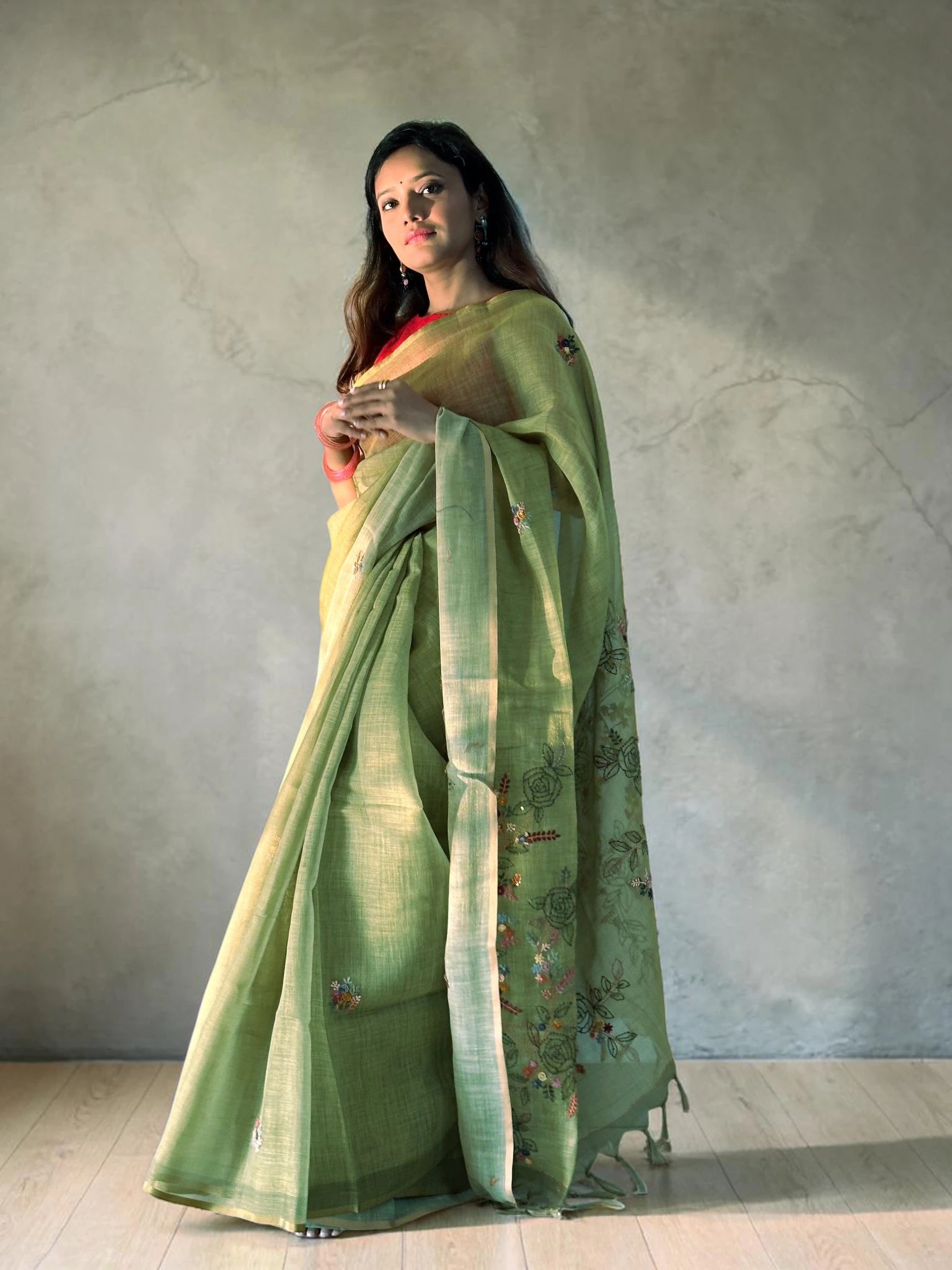 Meadow Bloom Saree
