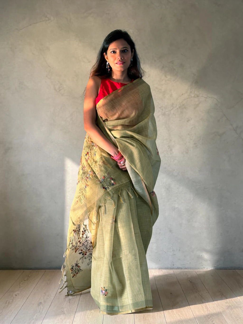 Meadow Bloom Saree